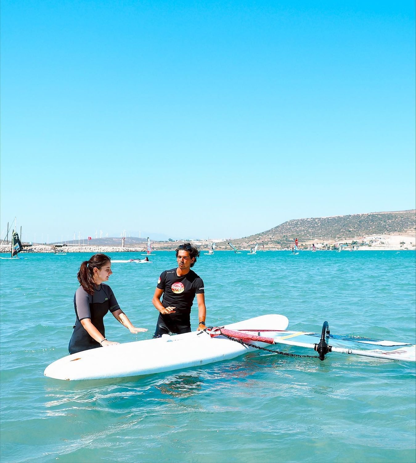 Bu yaz ilk hediyemiz ile tanışmak isteyenlere “demo windsurf” dersi