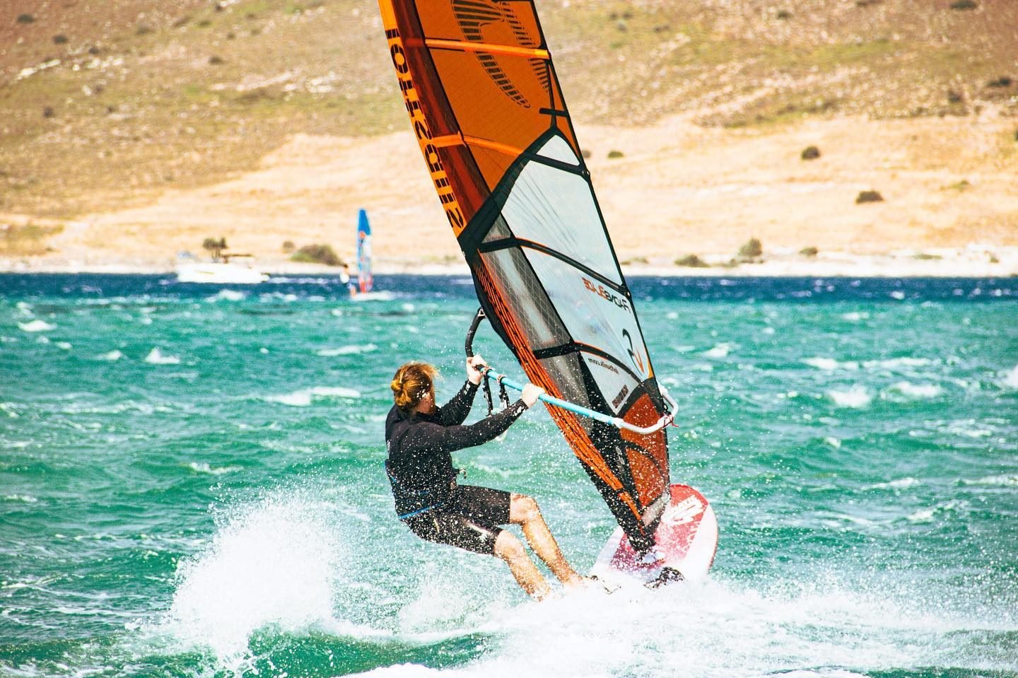 Windy day at Myga Surf City