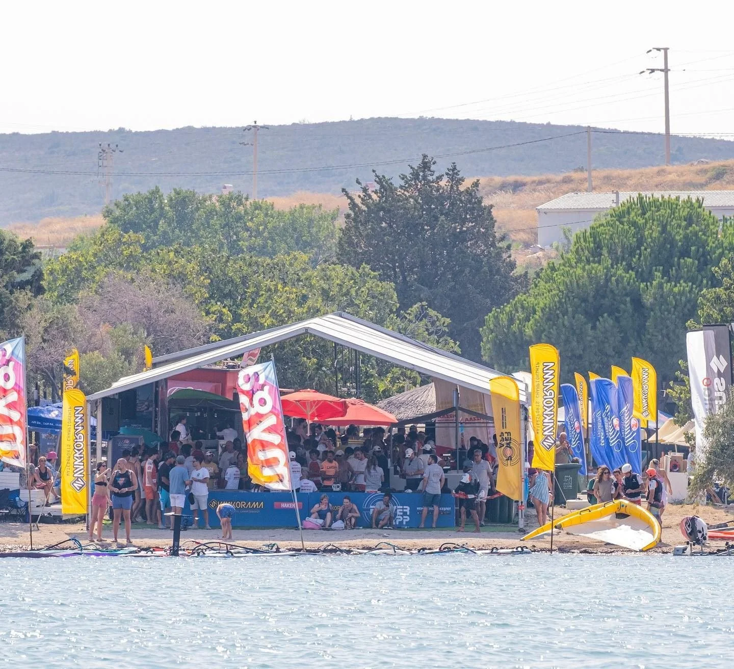 Vakkorama'nın desteğiyle Myga Surf City'de düzenlenen Türkiye Windsurf…