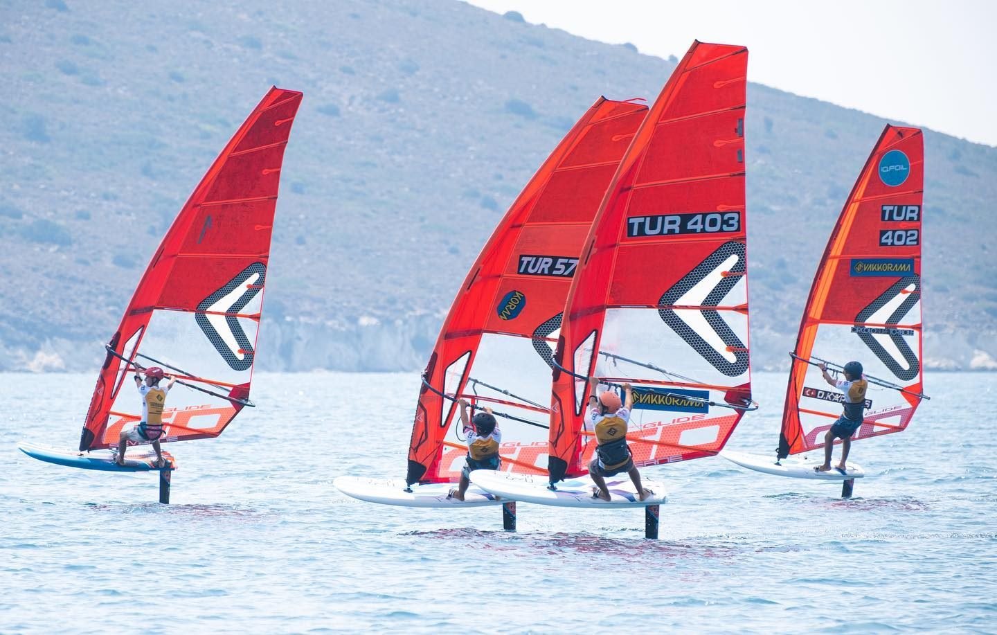 Geçen haftasonu gerçekleşen Türkiye Windsurf Şampiyonası iqfoil yarışlarına…