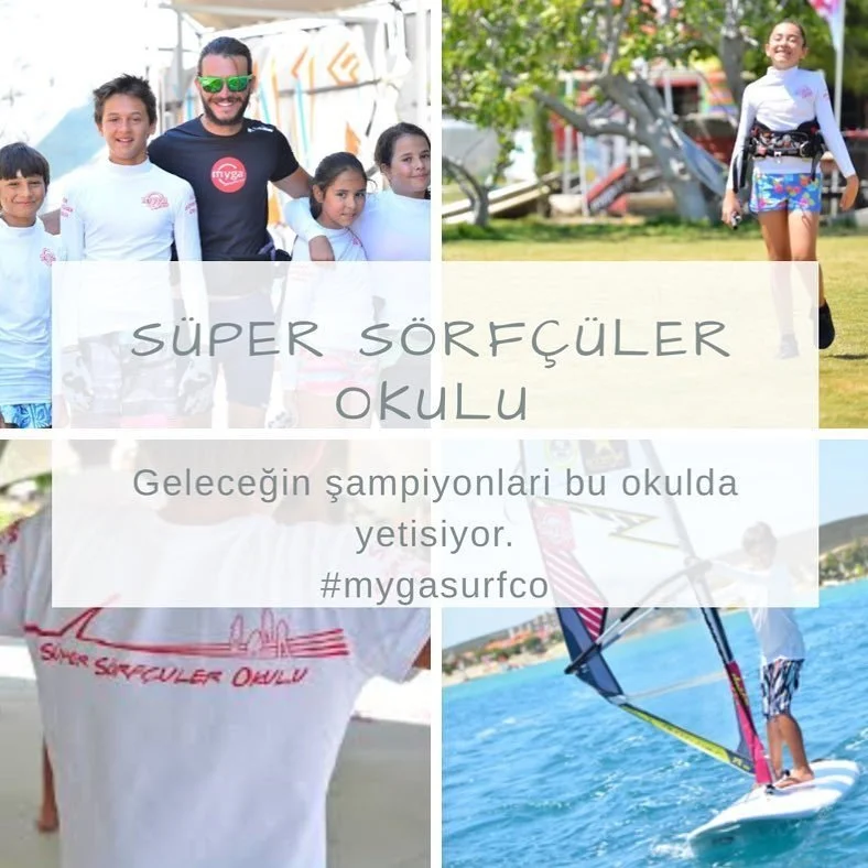 Süper sörfçüler okulu 2015 yılından beri geleceğin şampiyonlarini yetiştiriyor