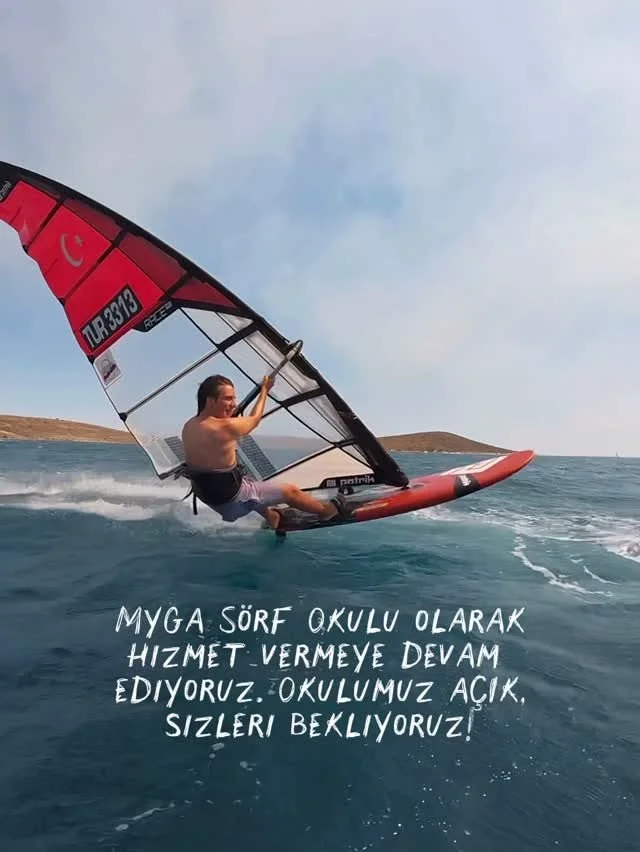 Myga Sörf Okulu olarak hizmet vermeye devam ediyoruz – okulumuz açık, sizleri…