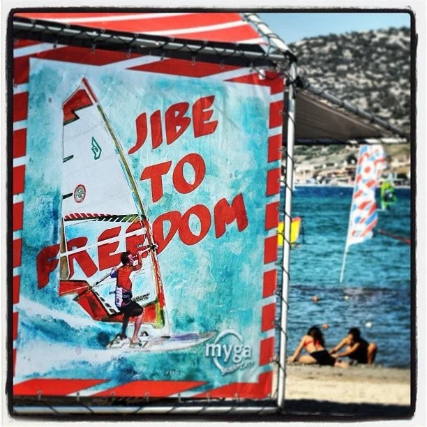 Jibe To freedom at Myga