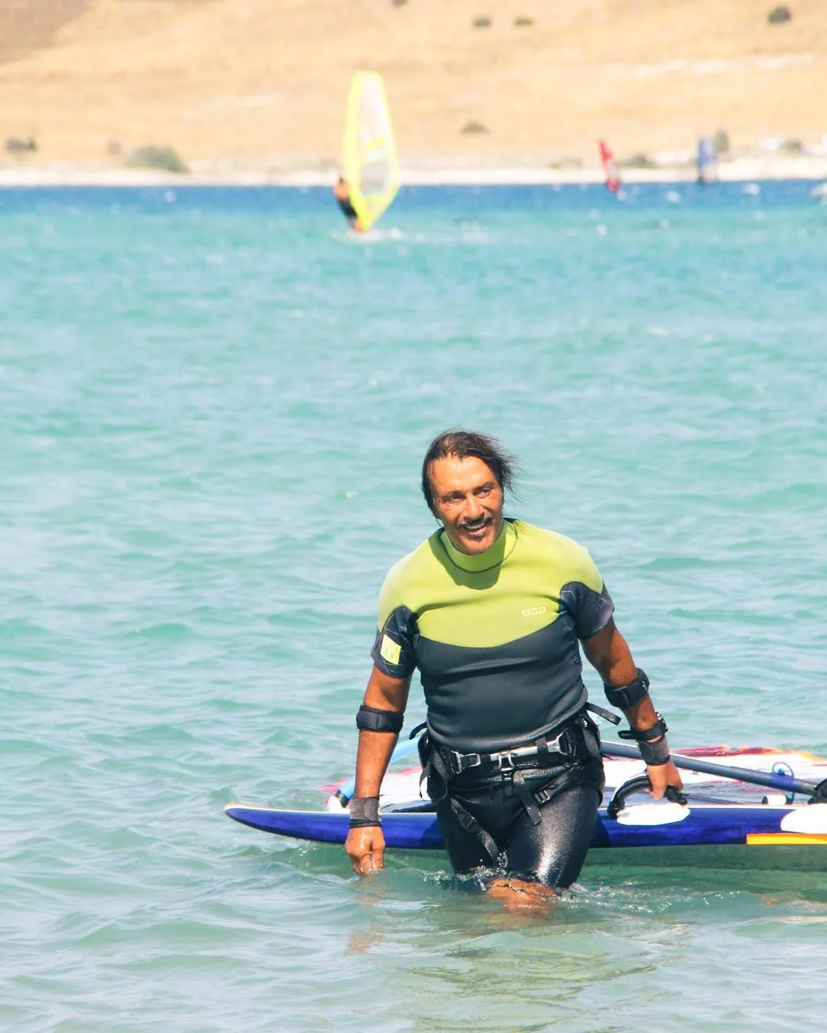 Alaçatı’da 33 knots’dan daha fazlasıçünkü windsurf bir tutkudur