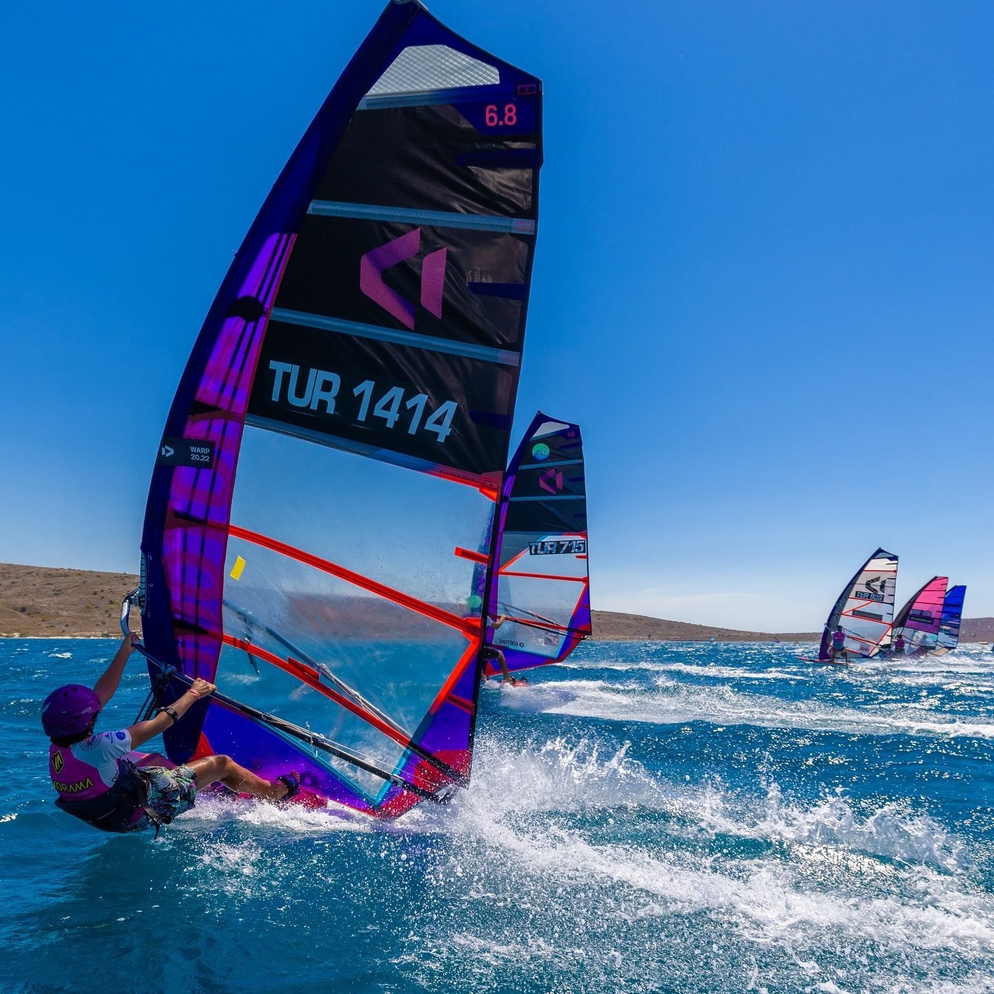 Day 3 of the Vakkorama 2024 IFCA FIN & FOIL SLALOM EUROPEAN CHAMPIONSHIPS…