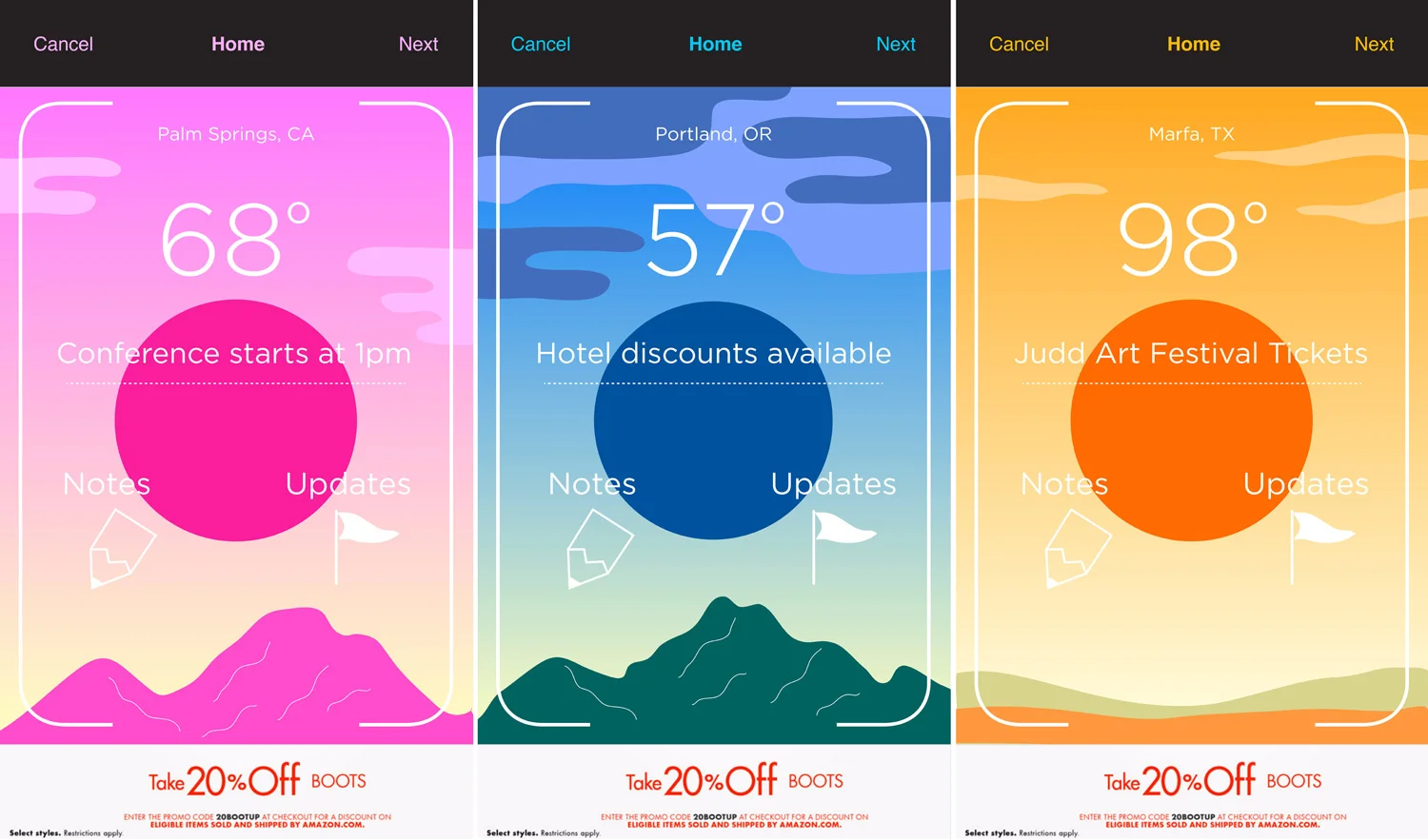 Travel Schedule App