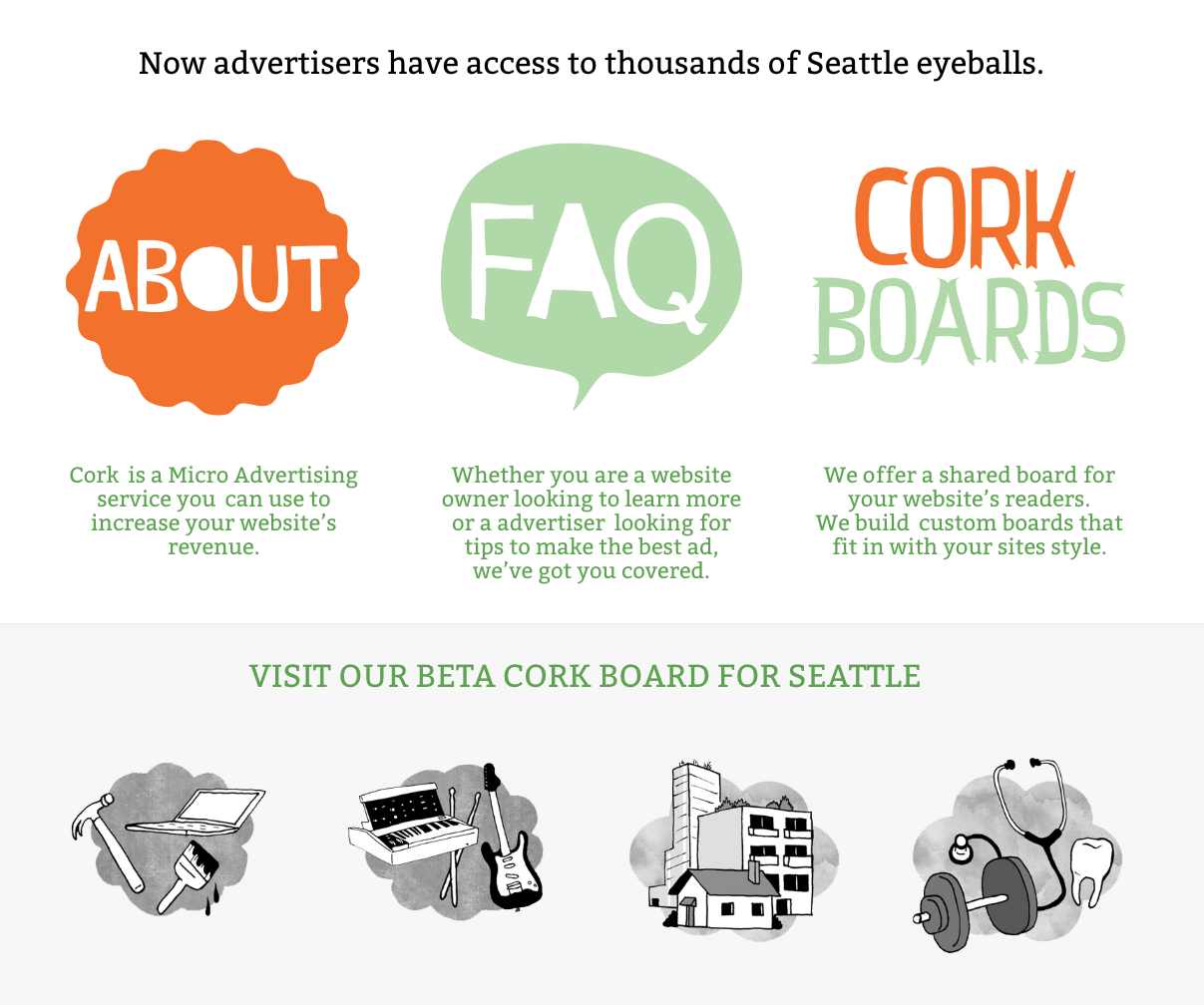 Cork Homepage assets
