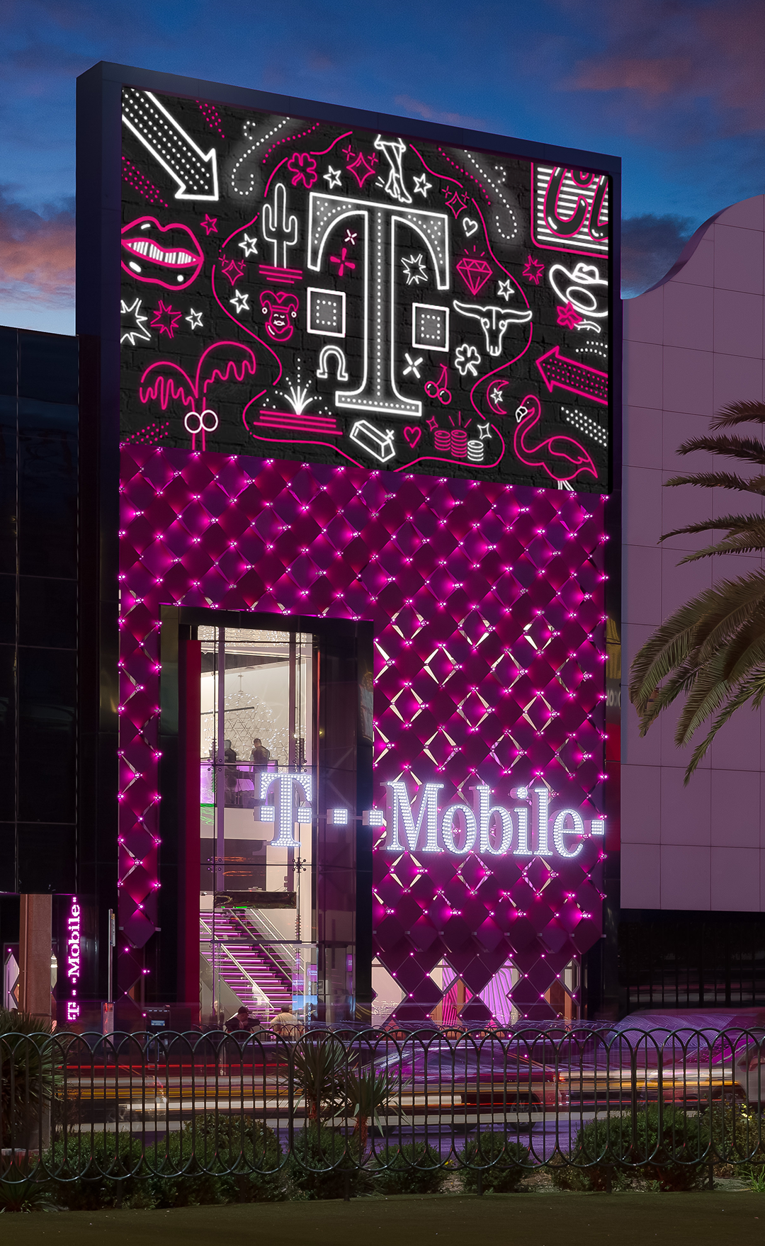 T-Mobile billboard art