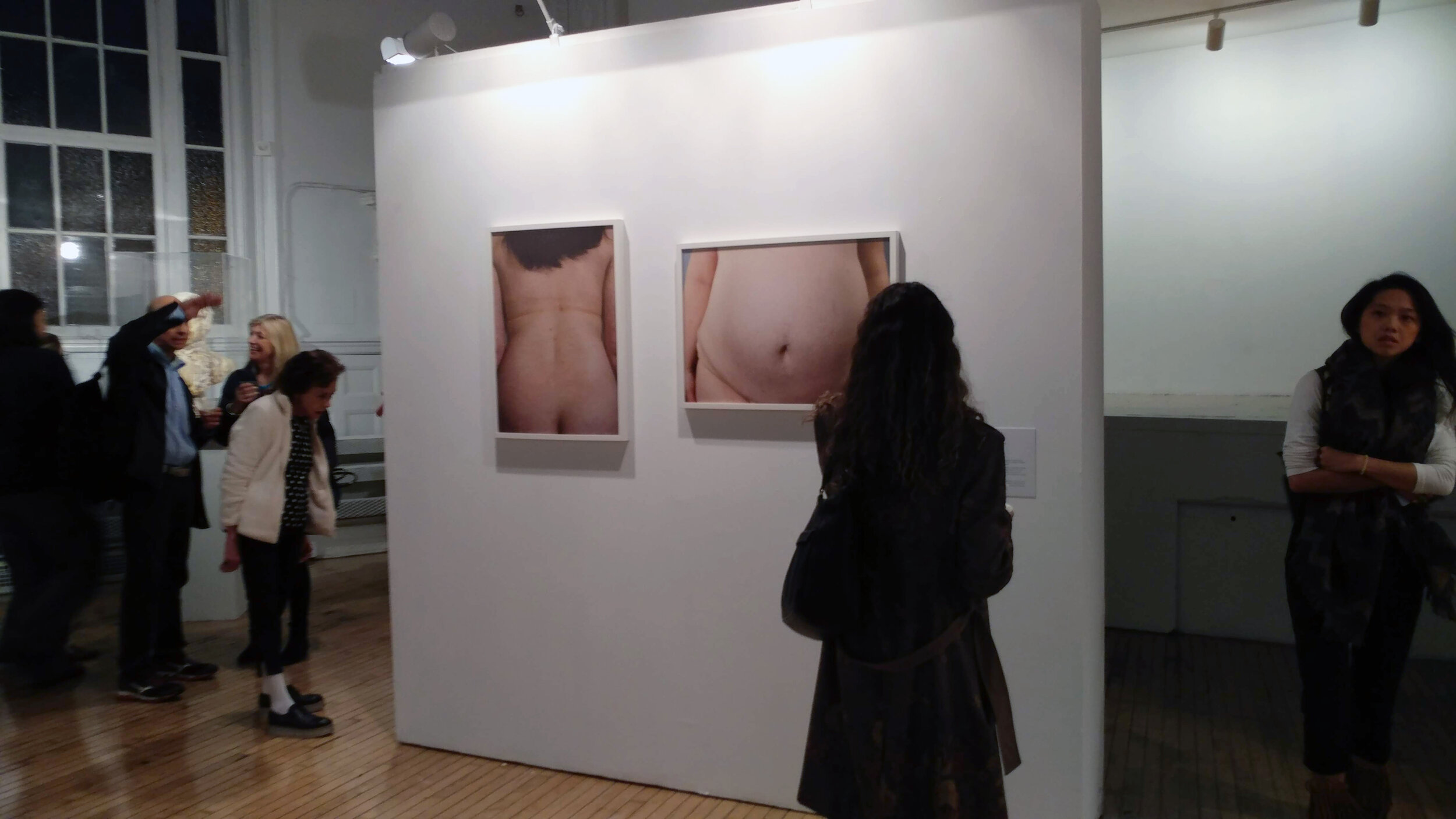 Installation view, NYU Alumni Exhibition, 2019