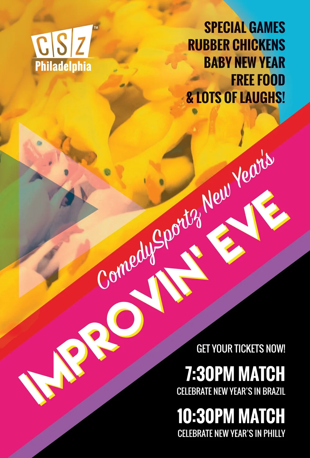 New Years Eve 24x36 Poster