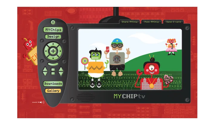 Illustration Design for My Chip tv | DesignCode | Austin, Texas