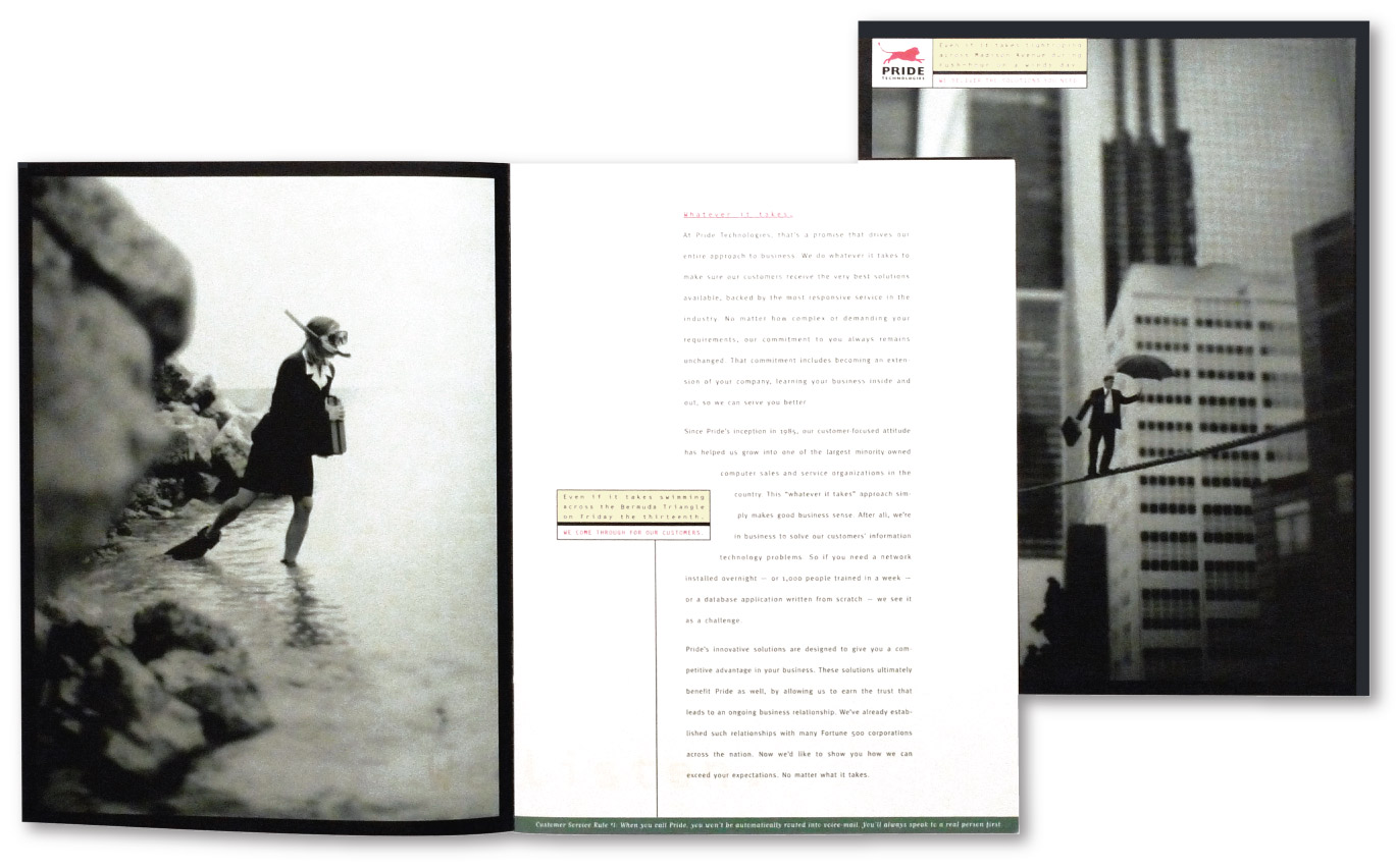 Pride Technologies Brochure Design | DesignCode | Austin, Texas