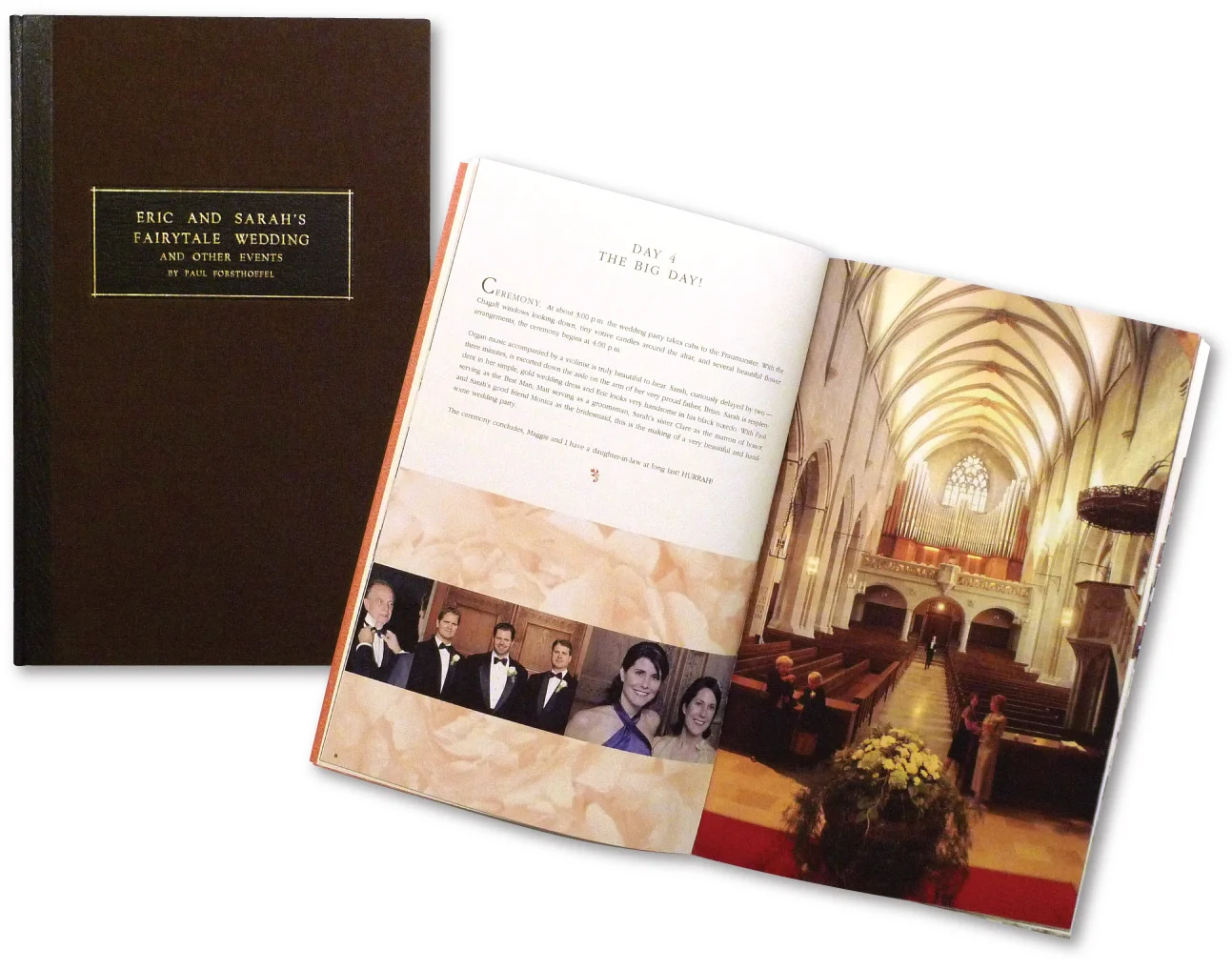 Custom Wedding Book Brochure Design | DesignCode | Austin, Texas
