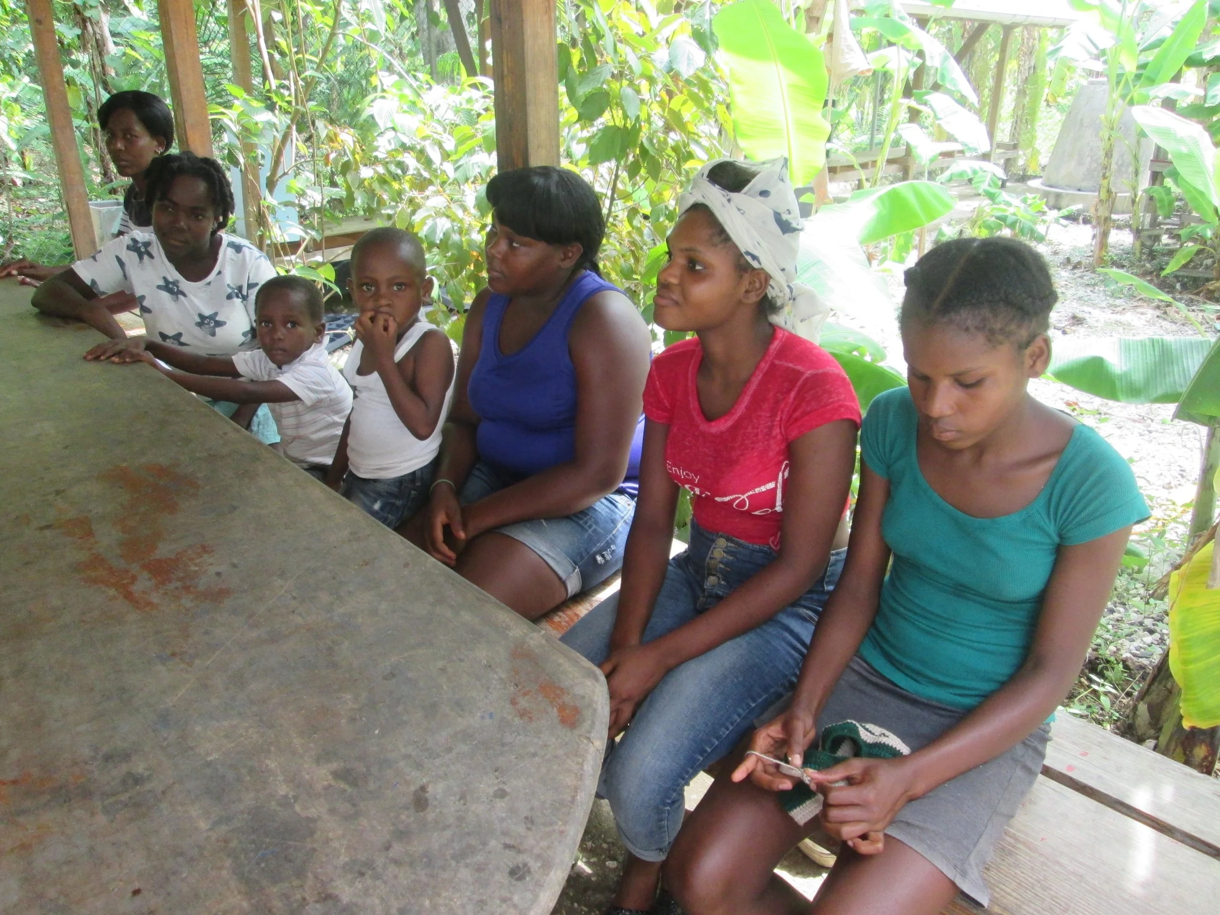 Members of Barye Jedi’s newly established women’s group