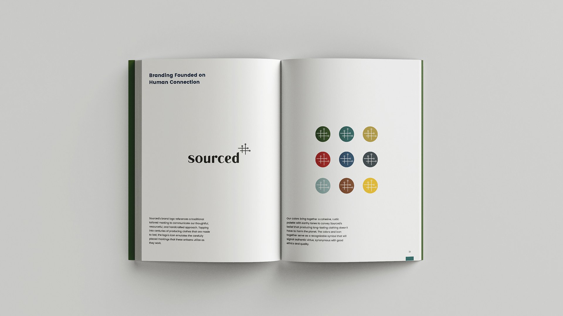 Sourced Logo and Colors