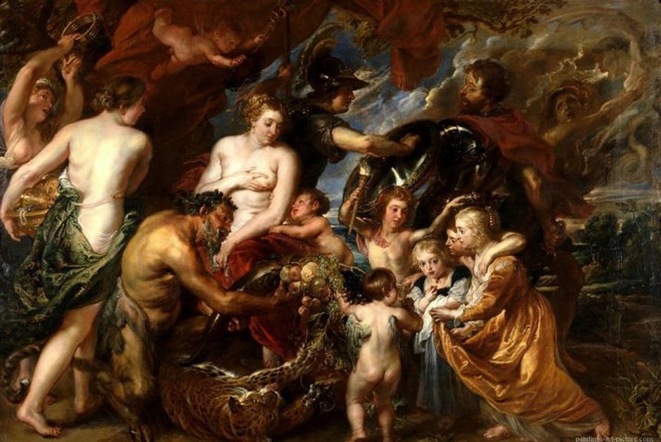 Peter Paul Rubens, Minerva Protects Pax from Mars (Peace and War)