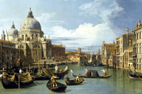 Antonio Giovanni Canaletto, The Entrance to the Grand Canal, Venice (c. 1730)
