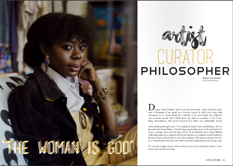 'the woman is god' an exclusive interview with university of maryland's miranda jackson for m magazine