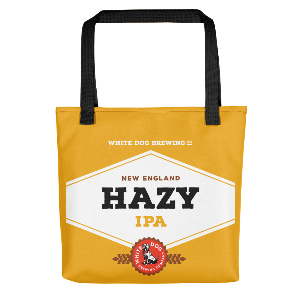 "Hazy IPA" 15" x 15"  Tote