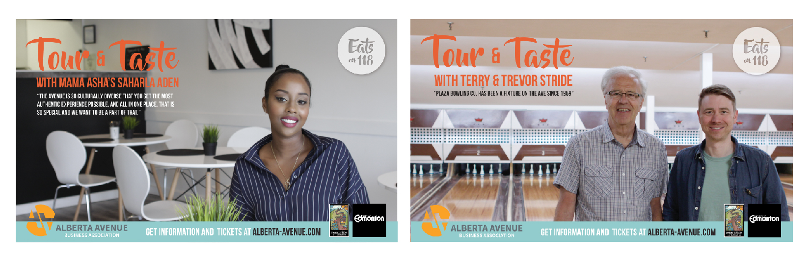  The Eats on 118 food tours will be going into it’s 4th year. Every tour to date has sold out and tour capacity has doubled due to demand. The feedback was been incredible and will be the most successful initiative in ABBA history. Other business ass