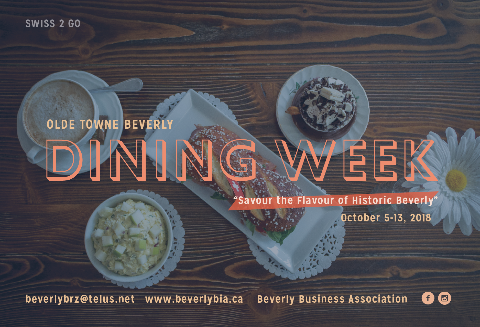 Brand creation and a full marketing campaign for Beverly Business Association to launch their new initiative “Beverly Dining Week”. The event is to increase patronage and awareness of what Beverly has to offer and remove the stigma that Beverly is a sleepy and forgotten neighbourhood of Edmonton.