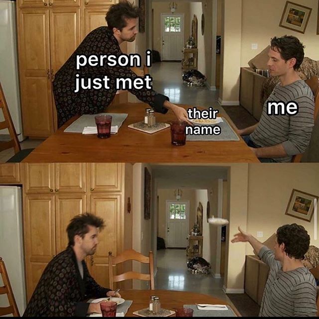 It&rsquo;s not intentional, my brain just isn&rsquo;t hungry.
.
I&rsquo;ll try harder. Swear.
.
Are you bad at remembering names? This is 100% why I immediately say to people I recognize, &ldquo;Hey, it&rsquo;s Anna.&rdquo; Because I don&rsquo;t want