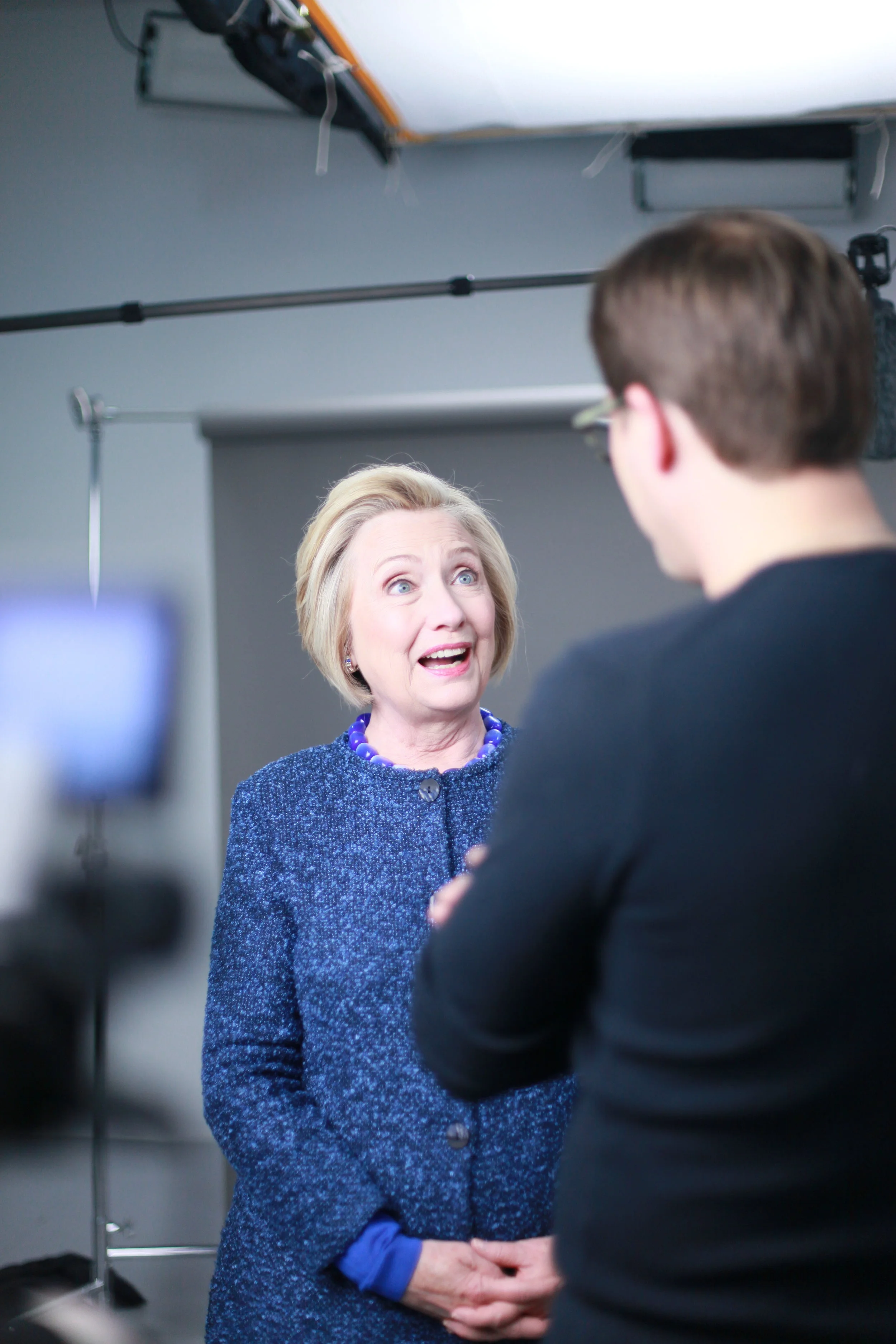    @hillaryclinton       @stephanopoulos       @nowthisnews   