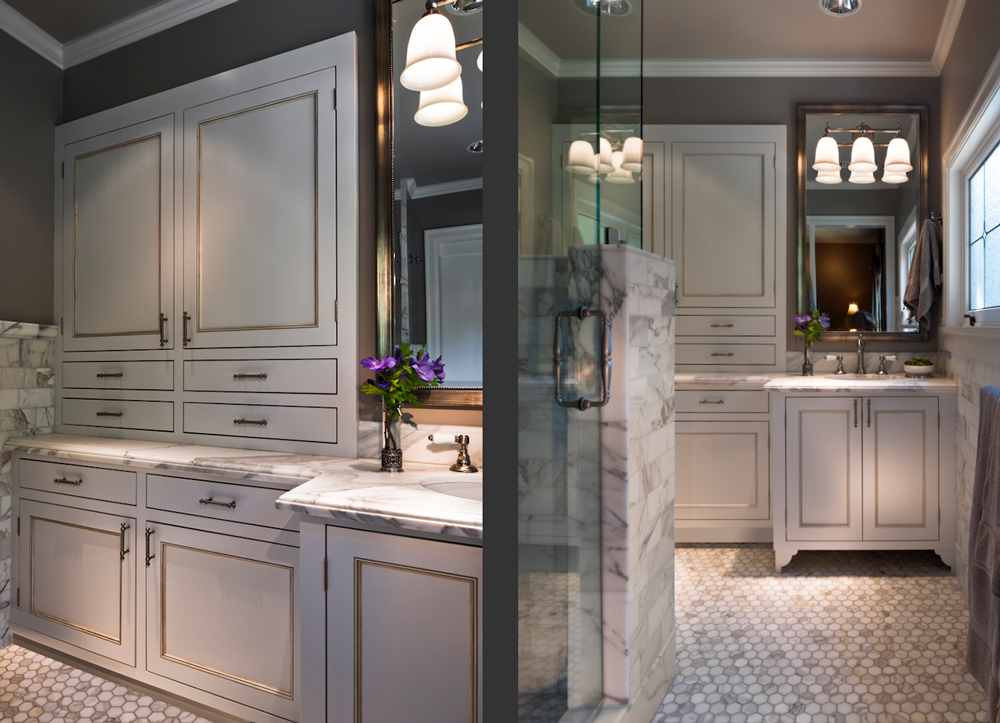 Bathroom Cabinetry in High End Residence, Seattle, WA, USA