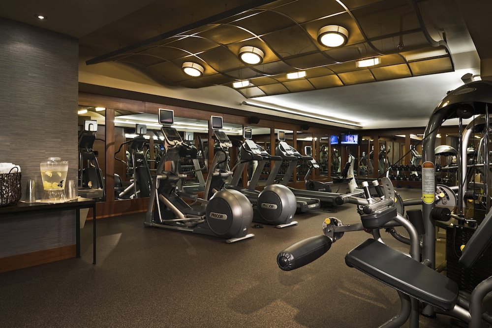 Fitness Center, Heathman Hotel, Kirkland, WA, USA