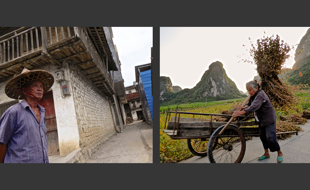 The people of Luocheng Village, Luocheng, Guangxi, China
