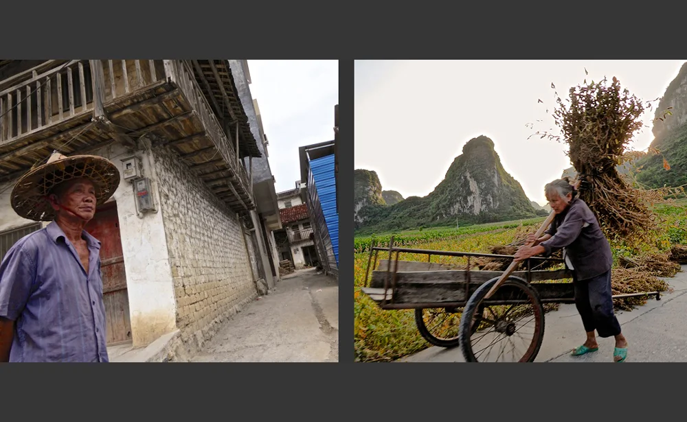 The people of Luocheng Village, Luocheng, Guangxi, China