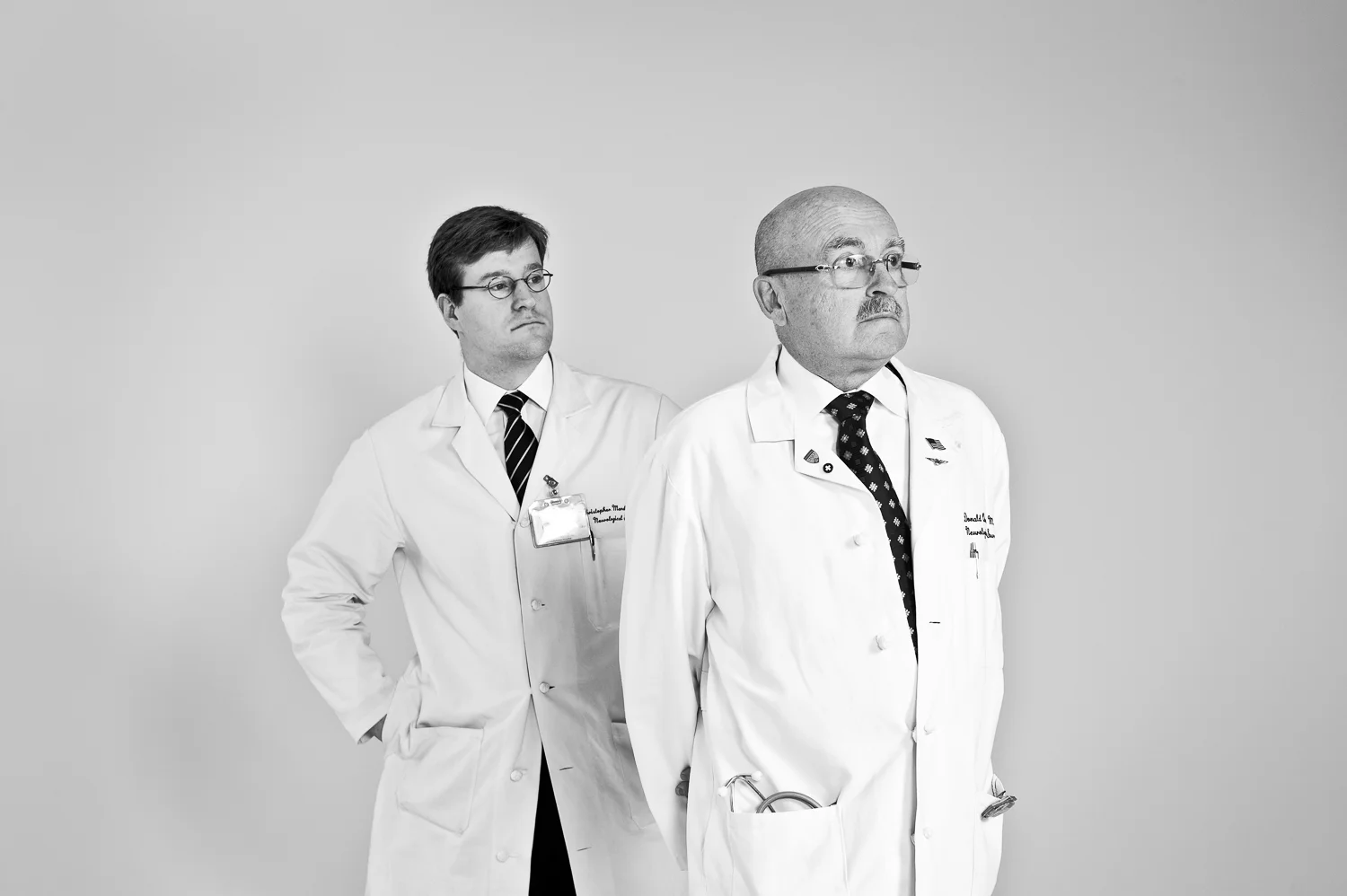 Dr. Mandigo and Dr. Quest for Columbia University Medical Center