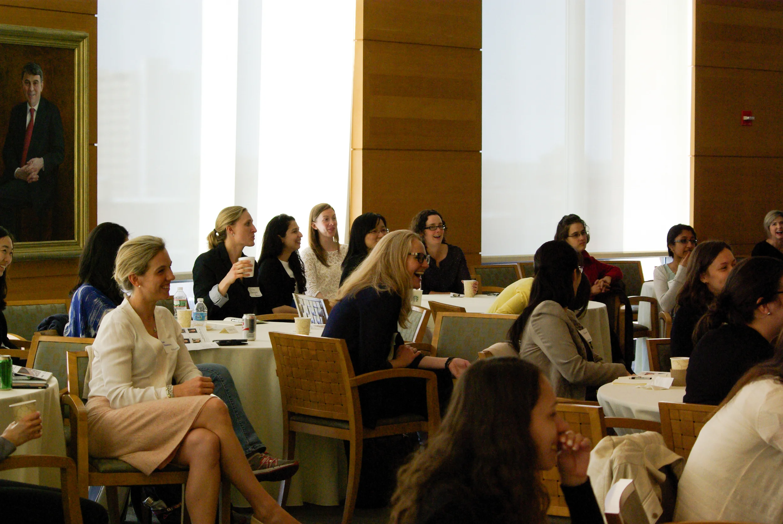 ATTENDEES AT FIRST ANNUAL WOMEN IN BUSINESS ACADEMICA CONFERENCE