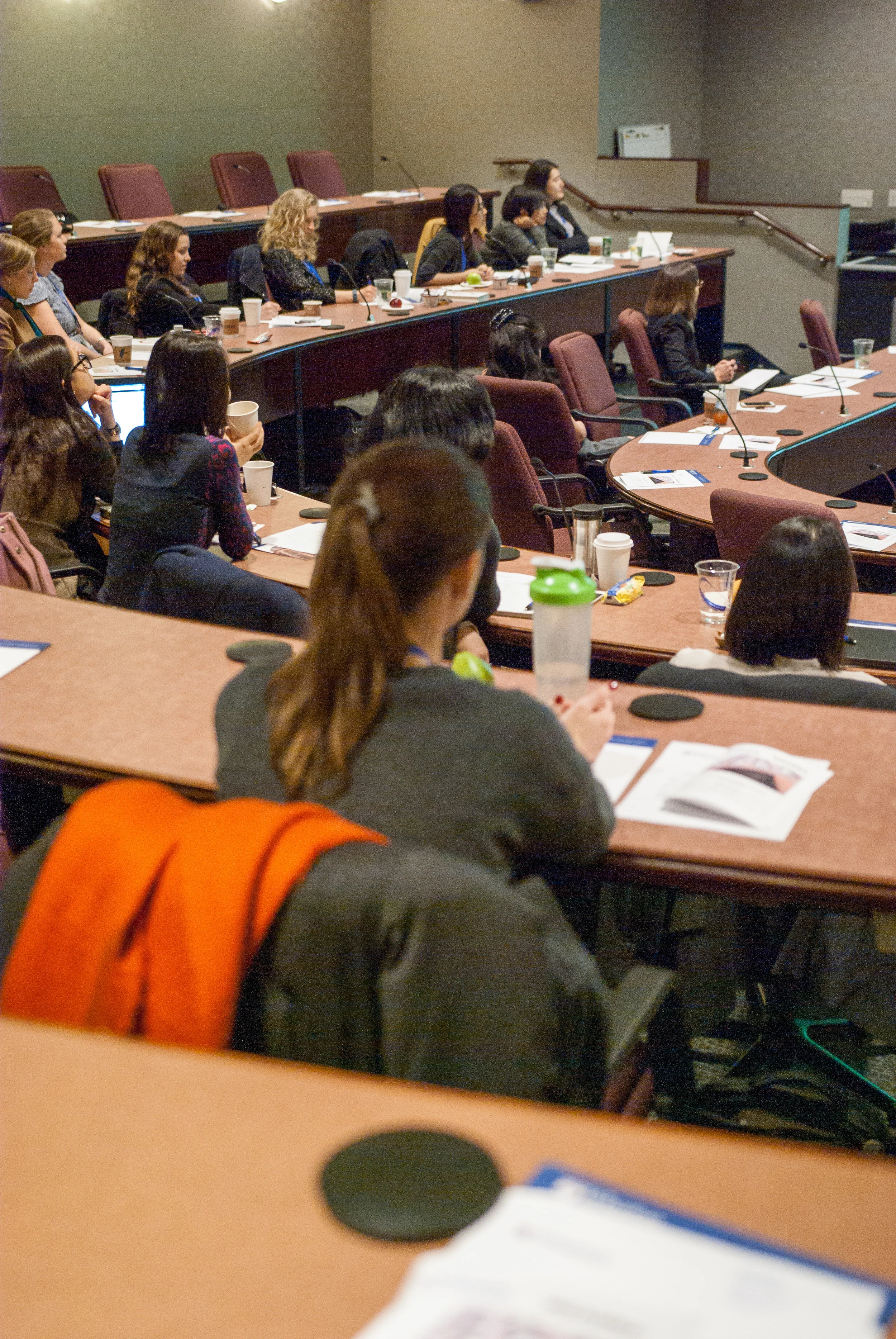 attendees during the keynote presentations