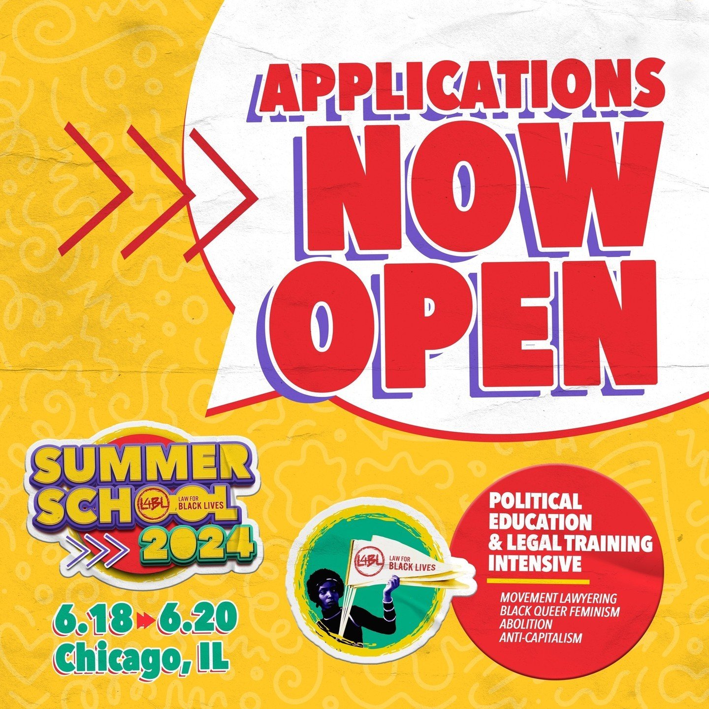 Are you a legal worker, law student, or lawyer interested in deepening your political analysis while learning how to use your legal toolkit to support organizers during an election season? Apply for L4BL&rsquo;s Summer School!⁠
⁠
Summer School provid