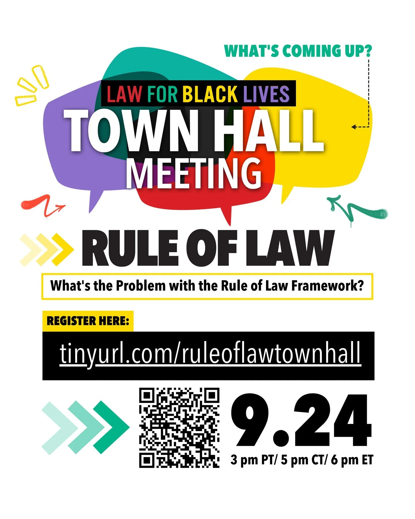 The &ldquo;Rule of Law&rdquo; promises accountability, just laws, open government, and accessible, impartial justice. But for Black, Brown, Indigenous, and Immigrant communities, this promise was never intended to be fulfilled. As legal institutions 