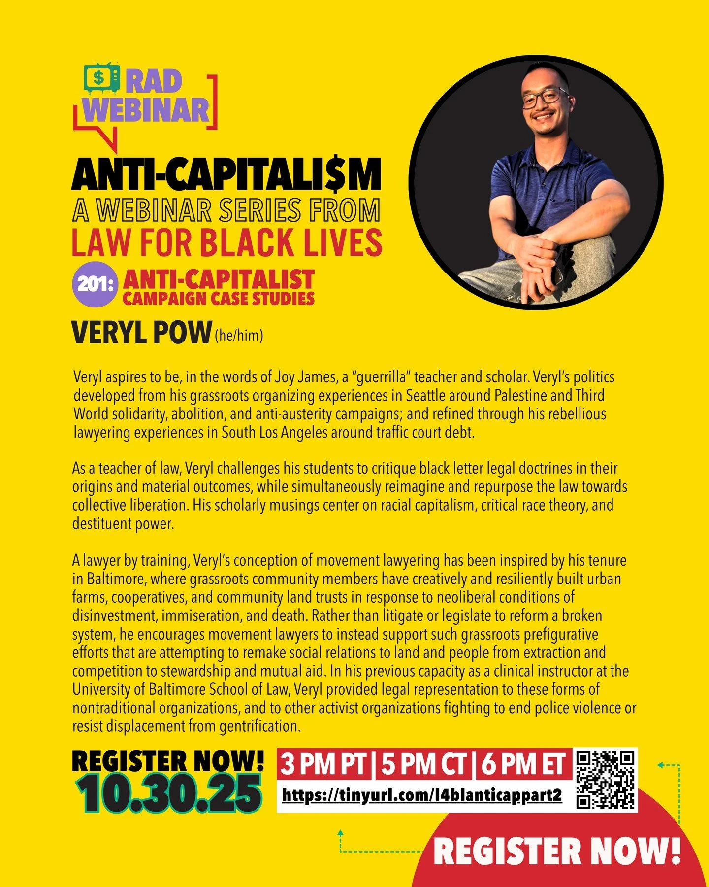 ANTICAPITALISM 201: Anti-Capitalist Campaign Case Studies
Thursday, October 30th | 3pm PT/ 5pm CT / 6pm ET
In this second session, we build on the foundations of 101, focusing on real campaigns and examples of anti-capitalist organizing led by