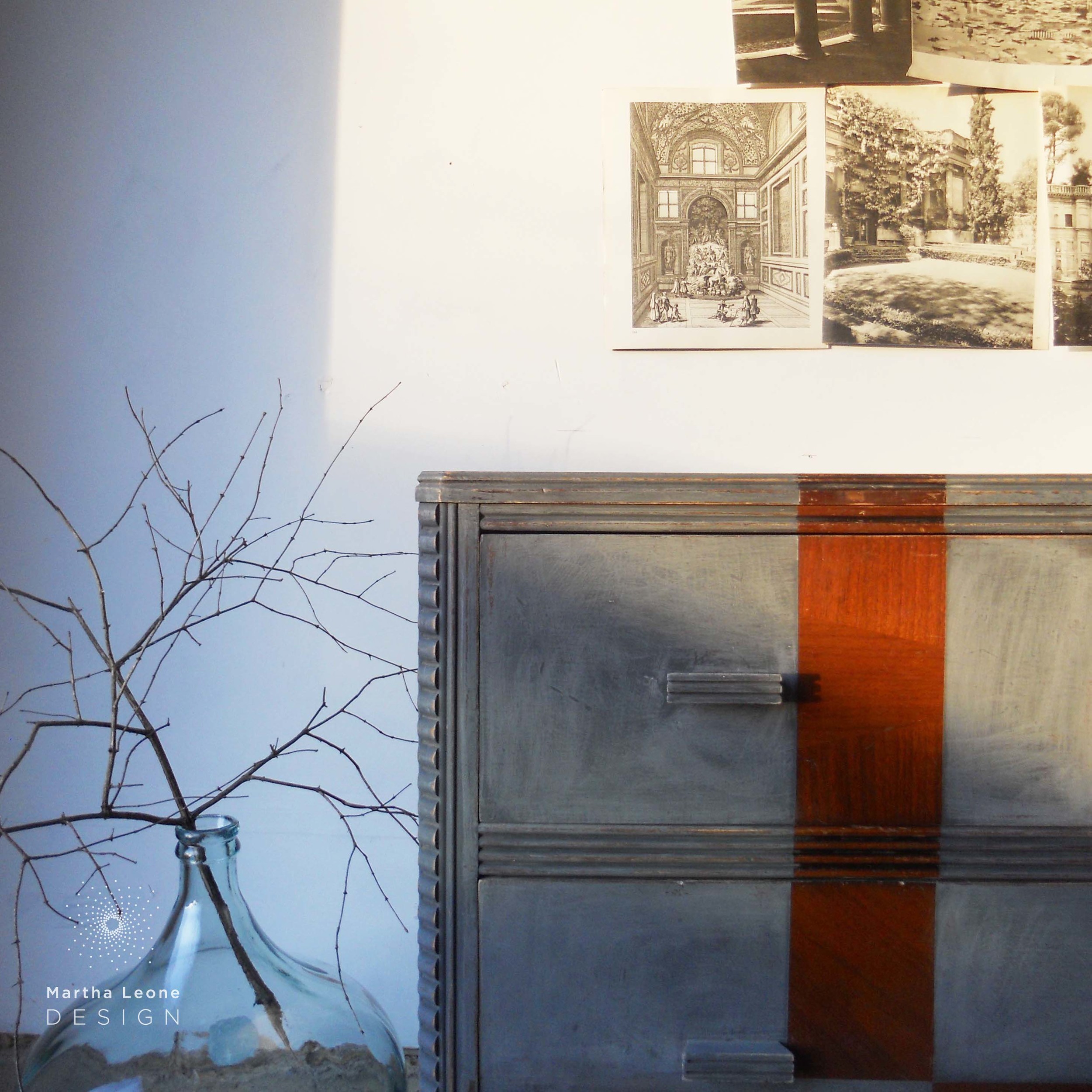 dresser in annie sloan graphite