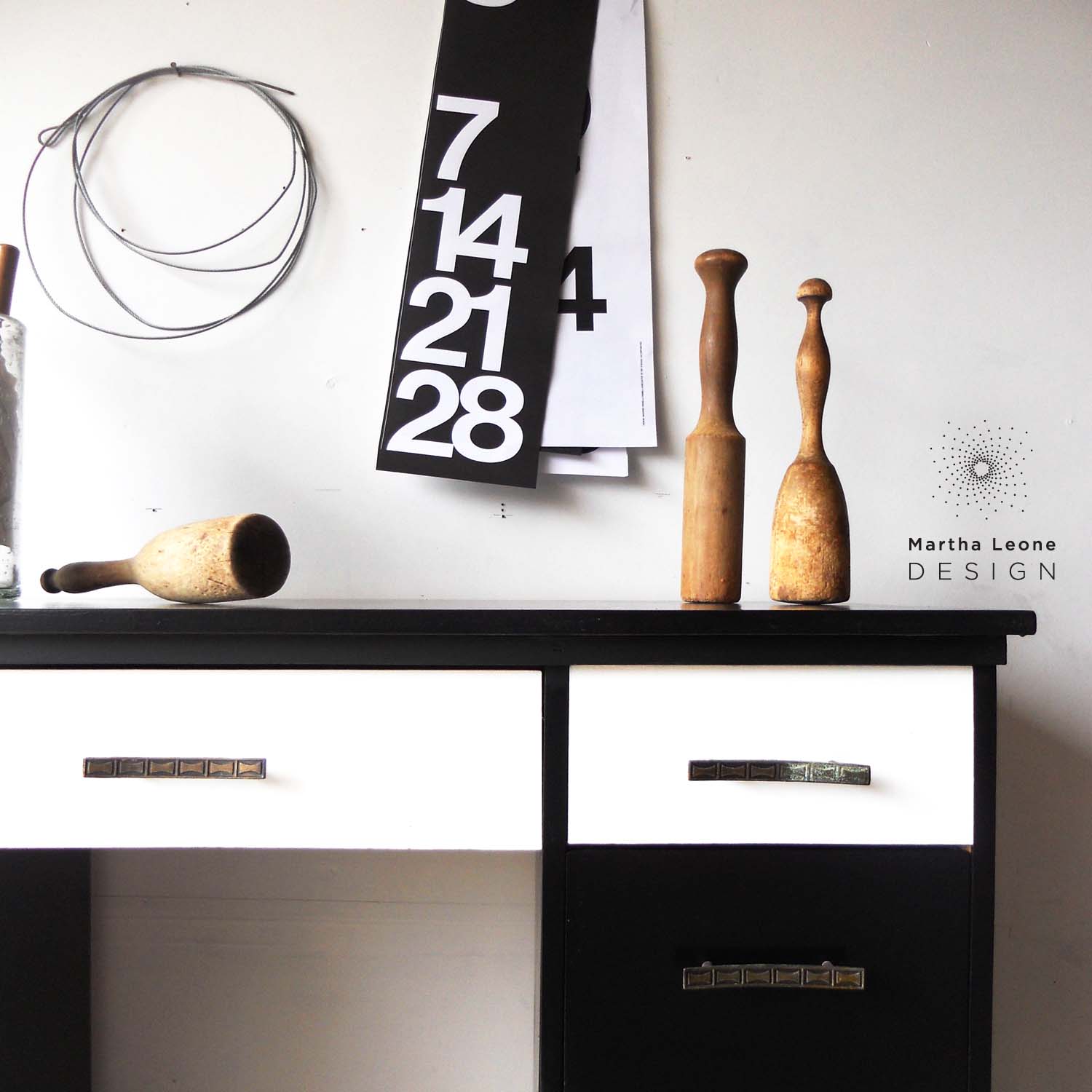 Mid century desk