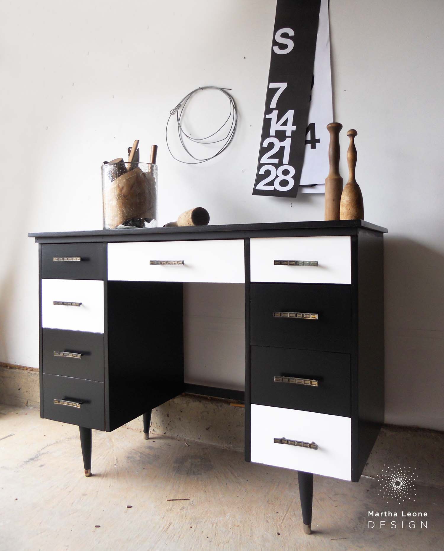 Mid century desk