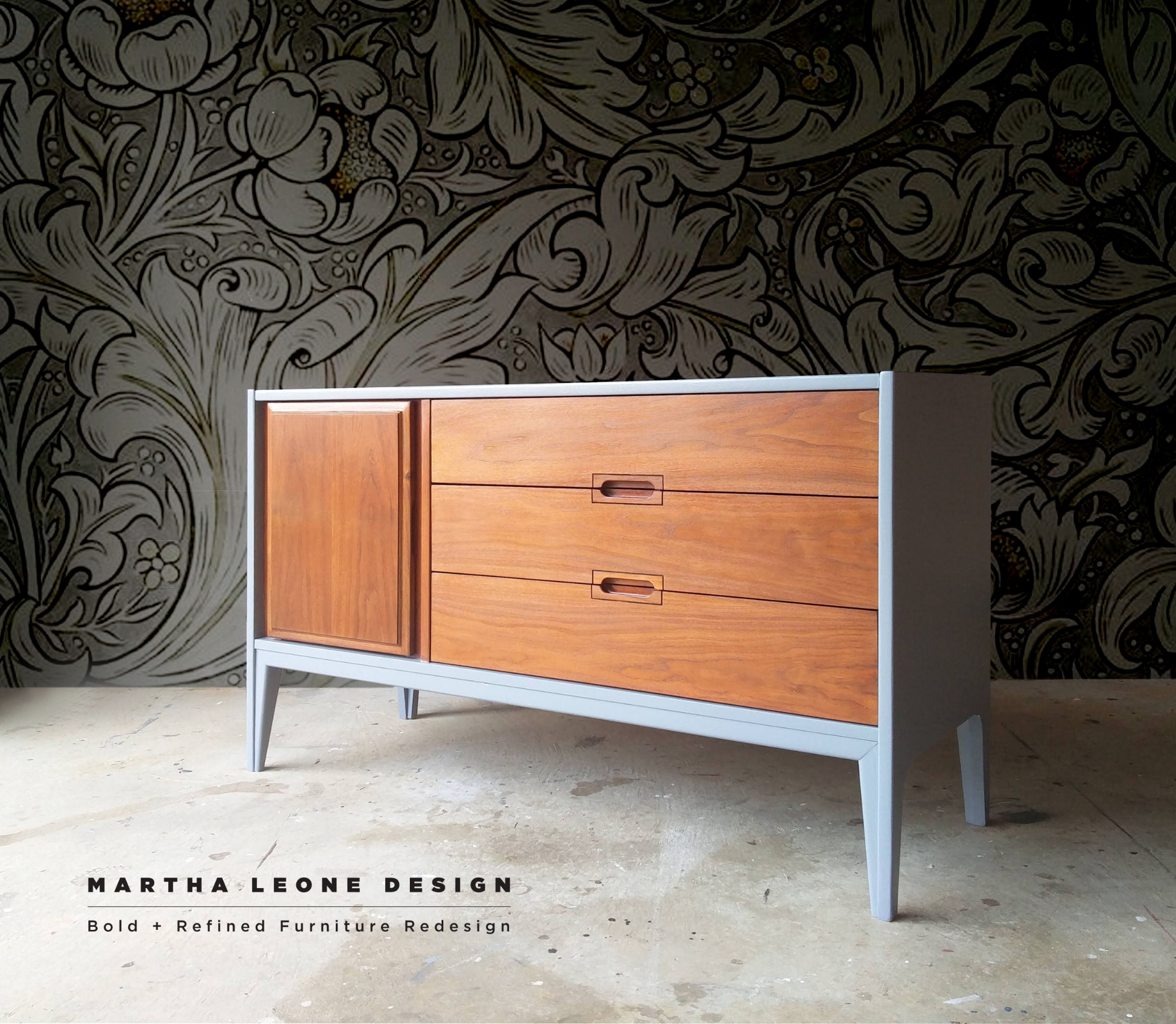 Benjamin Moore Wolf Gray Medium Walnut Stain