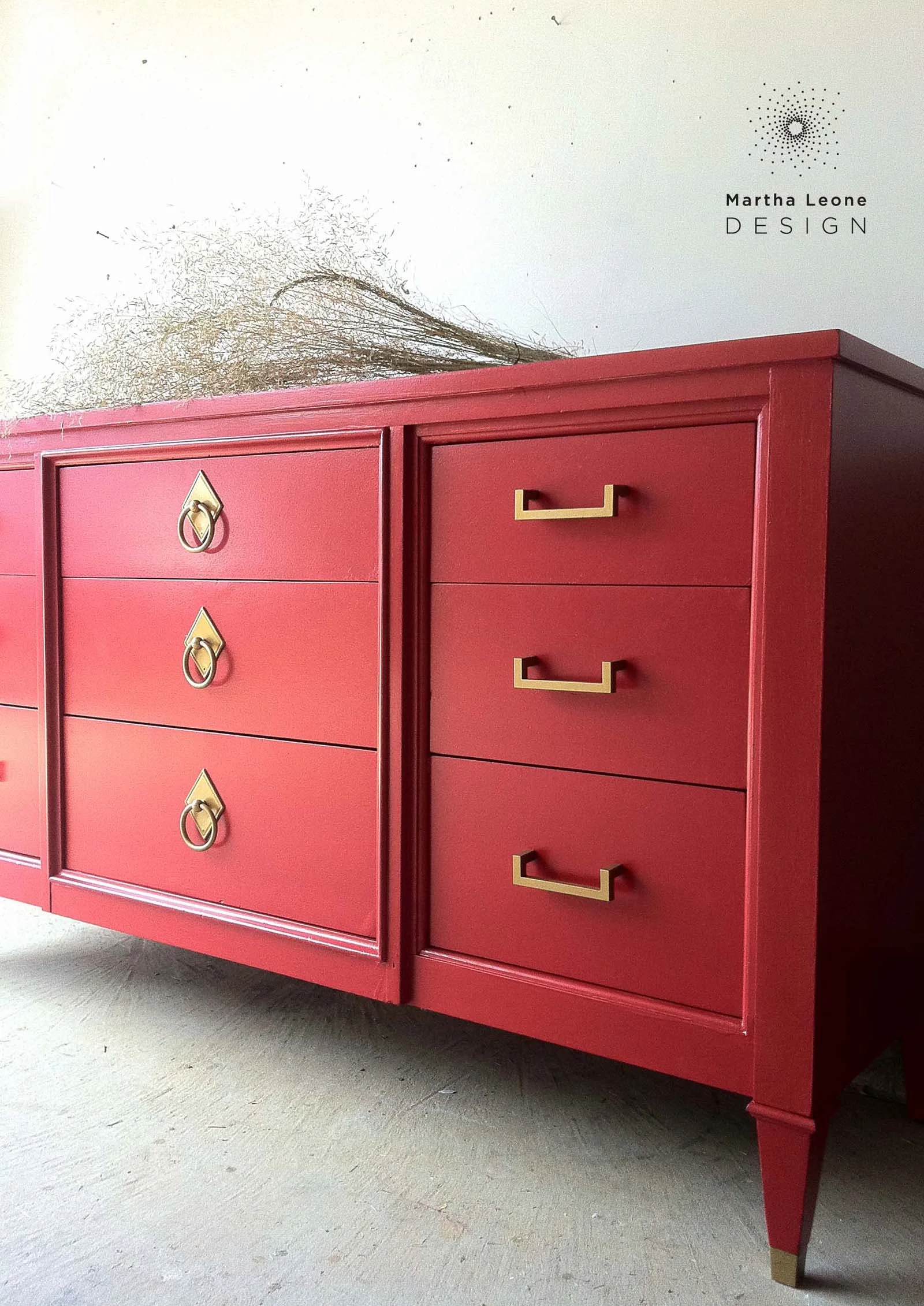 Red Dresser Martha Leone Design.jpg