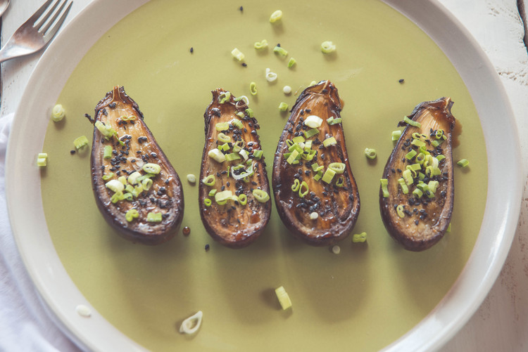 Berenjenas miso
