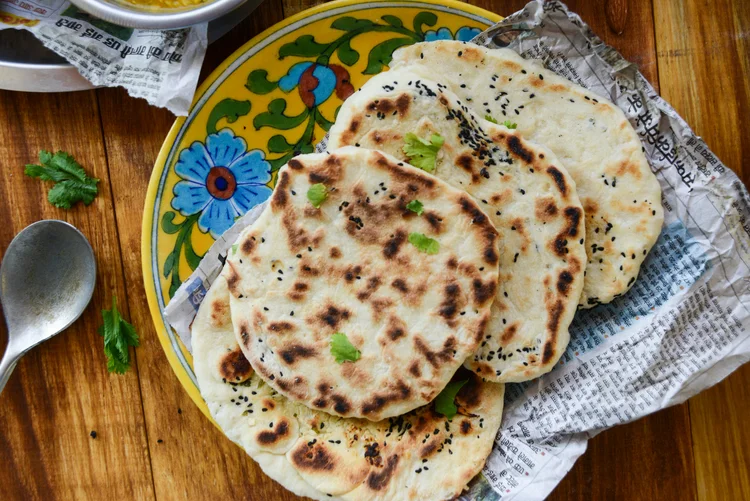 Naan de ajo