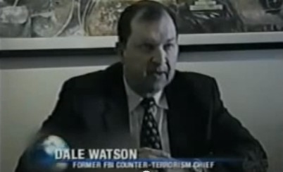 FBI Counter Terrorism Chief Dale Watson, video deposition broadcast on John Stewart's Daily show while Stewart lampooned Watson and FBI Executives.