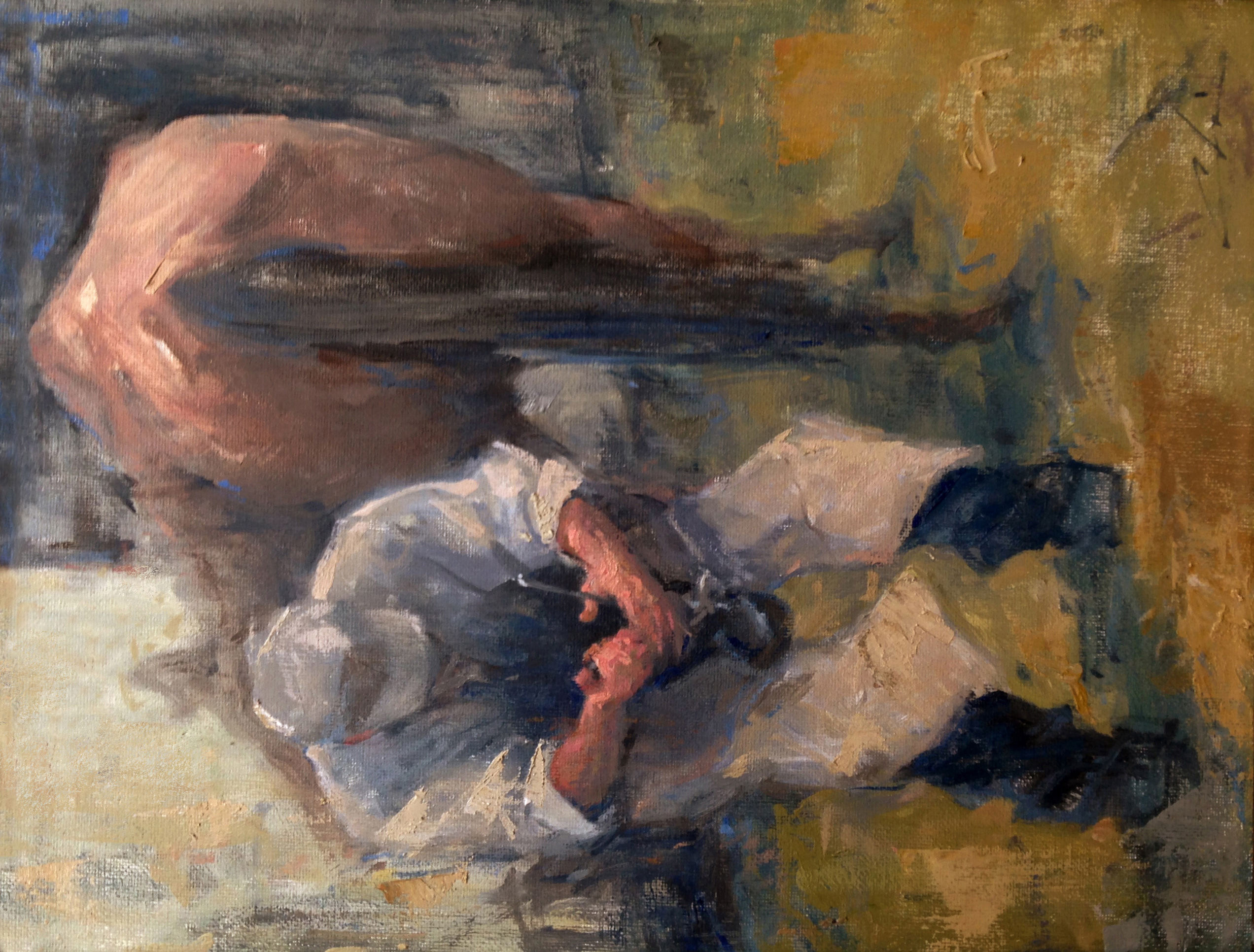 The Farrier, Oils 11 x 14