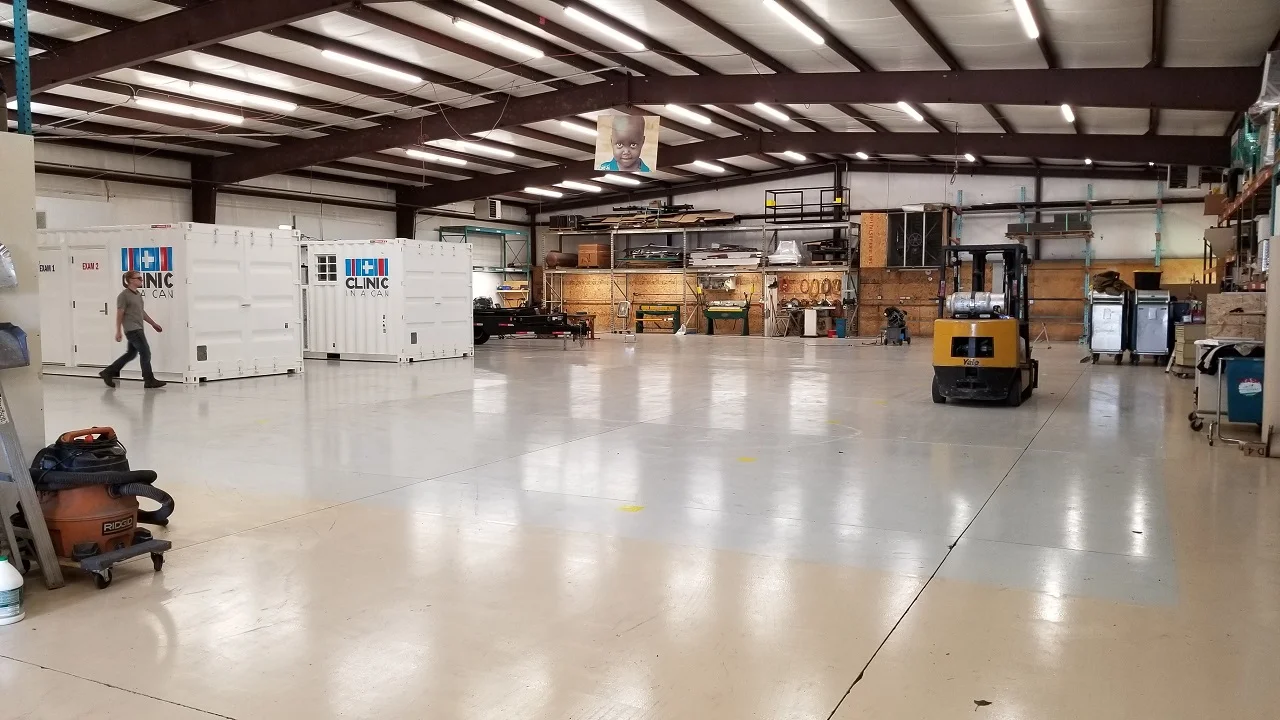 Clinic In A Can HQ & manufacturing facility in Wichita, Kansas