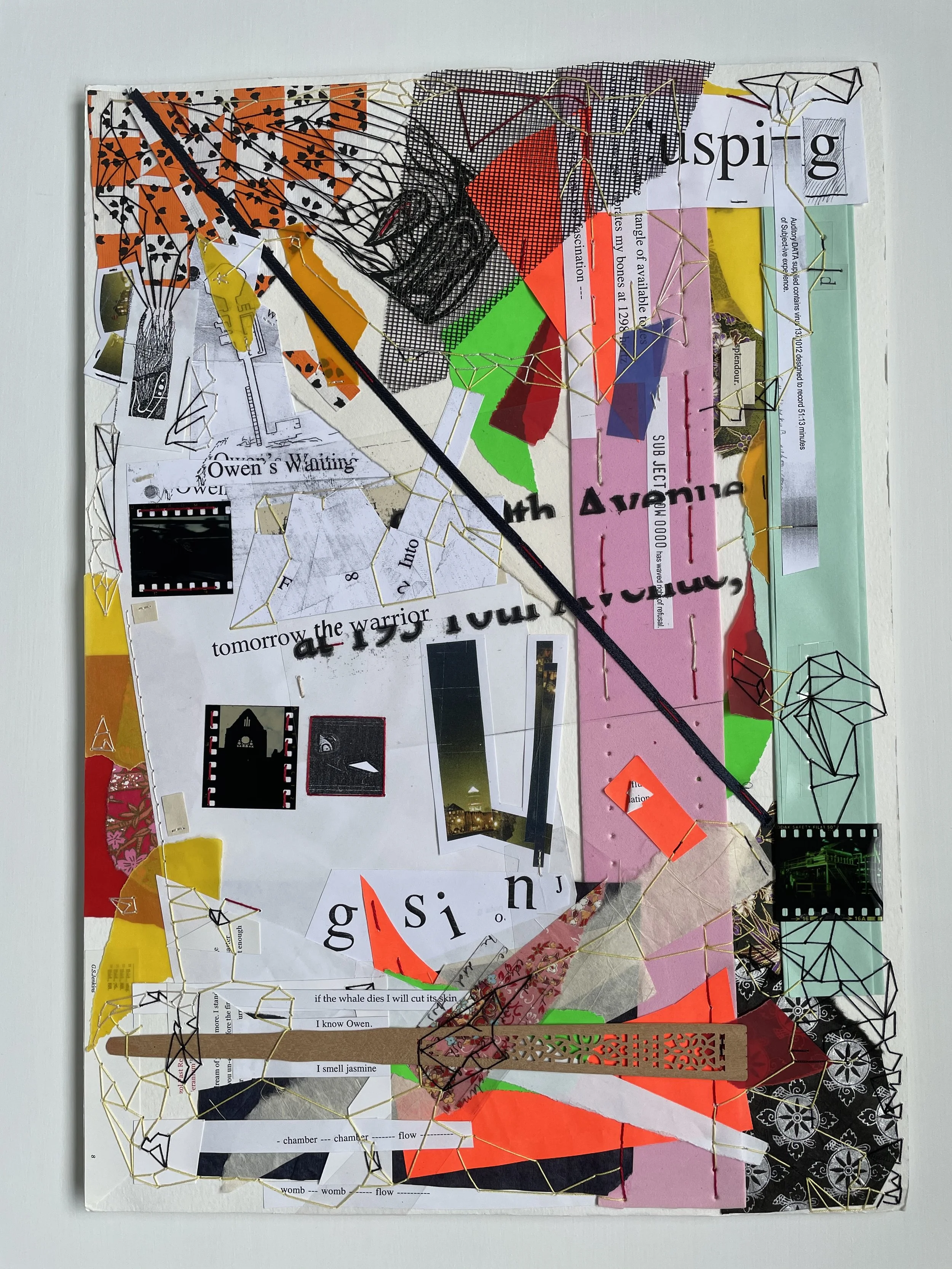 4 x Mixed media, 32cm x 40cm