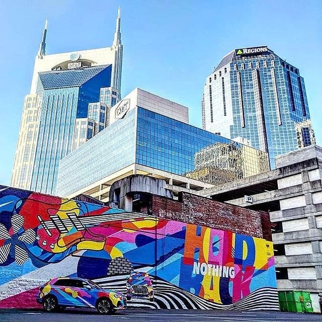 #tbt to our mural with @audi in Nashville, TN