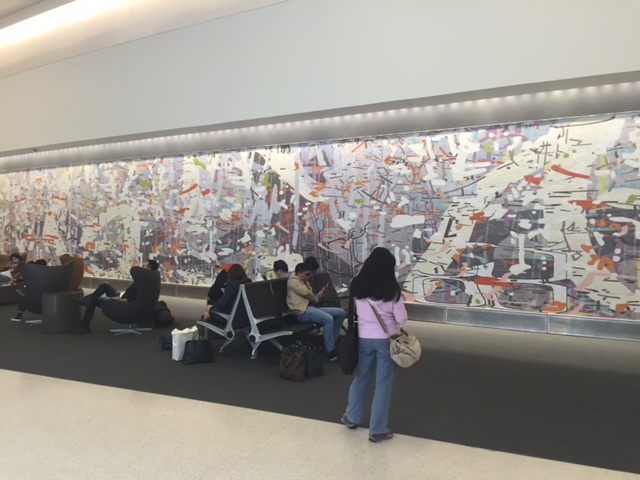 Untitled (Large Variation) by Amy Ellingson. SFO Terminal 3/ SFO Permanent Collection